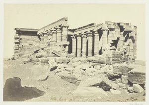 महाराजा का मंदिर, नूबिया, द्वारा फ्रांसिस फ्रिथ
