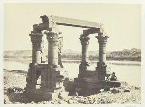 कार्डेशियन कॉन्स, नूबिया, 1857। द्वारा फ्रांसिस फ्रिथ