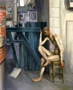 अय्यूब, 1944, कैनवास पर तेल, 161,9 × 129,9 सेमी, द्वारा फ्रांसिस ग्रबेर