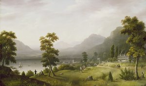 1817-18 लेक जॉर्ज के प्रमुख पर कार्टर्स टैवर्न