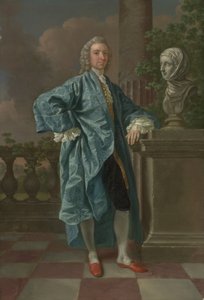 डॉ। चार्ल्स चूनी, एमडी (1706-77) 1747 (कैनवास पर तेल) द्वारा फ्रांसिस हेमैन