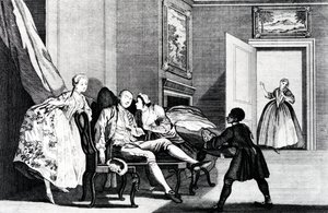 चोरी चूमो, सी, 1743 द्वारा फ्रांसिस हेमैन