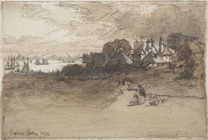 एसेक्स फ़ार्म, 1874। द्वारा फ्रांसिस सीमोर हैडेन