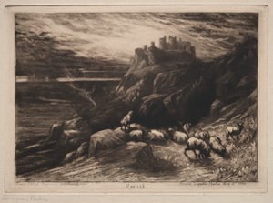 हर्लेच, 1880। द्वारा फ्रांसिस सीमोर हैडेन