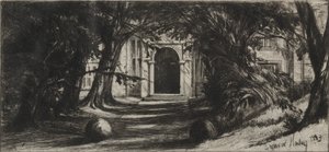 मायटन हॉल, 1859। द्वारा फ्रांसिस सीमोर हैडेन