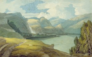 Derwentwater लुकिंग साउथ द्वारा फ्रांसिस टाउने