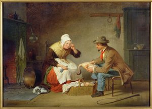 सौदेबाजी (क्रिसमस तुर्की) c.1858