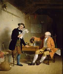 कमोडोर ट्रूनियन और जैक हैचवे, c.1839 (कैनवास पर तेल)