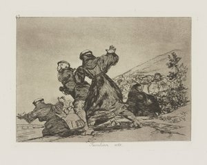 यह भी. (यह भी.), पंक्ति 43, युद्ध की विपत्तियाँ श्रृंखला से द्वारा फ़्रांसिस्को डी गोया