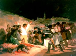 3 मई 1808 की शूटिंग, 1814 द्वारा फ़्रांसिस्को डी गोया