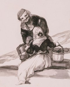सलाह से सावधान (कटे हुए) द्वारा फ़्रांसिस्को डी गोया