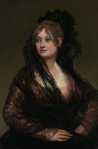 डोना इसाबेल डी पोर्सल, ओरिएंटेशन। 1805 द्वारा फ़्रांसिस्को डी गोया