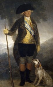 स्पेन के राजा चार्ल्स चतुर्थ (1749-1819) का पोर्ट्रेट, 18वीं सदी के अंत में, फ्रांसिस्को गोया द्वारा, कैनवास पर तेल, 209x126 सेमी द्वारा फ़्रांसिस्को जोस डी गोया वाई लुसिएंटेस