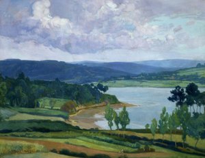 RIA GALLEGA-OLEO - LIENZO - 90X126-1930 - 36-