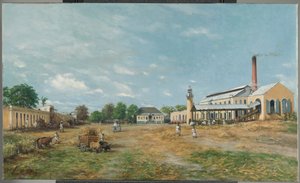 हैसिंडा ला फ़ोर्टुना, 1885 द्वारा फ्रांसिस्को मैनुअल ओलर