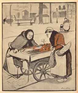 यह मेरे लिए थोड़ा महंगा लगता है, LAssiette au Beurre से, 8 मार्च 1902 (रंग उत्कीर्णन)