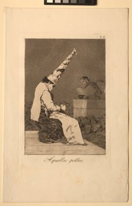 Caprichos: धूल के उन Specks। द्वारा फ़्रांसिस्को डी गोया