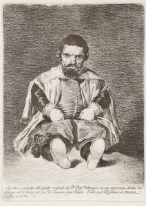 एक बौना (Un Enano)। 1778 द्वारा फ़्रांसिस्को डी गोया