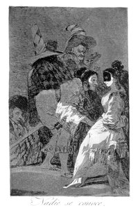 कोई भी खुद को नहीं जानता, 1799 द्वारा फ़्रांसिस्को डी गोया