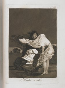लॉस कैप्रिचोस से प्लेट, 1797-1798 द्वारा फ़्रांसिस्को डी गोया