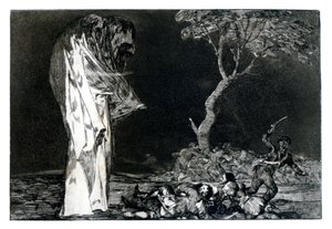 फियर की पहेली, 1819-1823 द्वारा फ़्रांसिस्को डी गोया