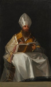 सेंट एम्ब्रोस, सी। 1796-1799। द्वारा फ़्रांसिस्को डी गोया