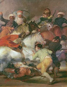 2 मई 1808, मैड्रिड या द बैटल ऑफ द मामेलुकेस डिटेल ऑफ द लोअर राइट, 1814 ऑयल ऑन कैनवास