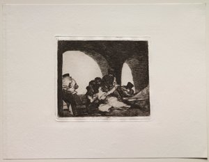युद्ध की भयावहता: उपस्थित होने के लिए कड़वा। द्वारा फ़्रांसिस्को डी गोया
