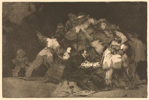नीतिवचन: जनरल फोली, 1864। द्वारा फ़्रांसिस्को डी गोया