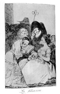 फिलामेंटेशन, 1799 द्वारा फ़्रांसिस्को डी गोया