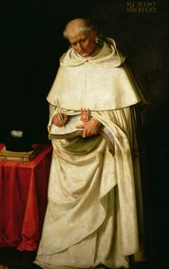 भाई पेड्रो मचाडो (d.1604) (कैनवास पर तेल) द्वारा फ्रांसिस्को डी ज़बरन