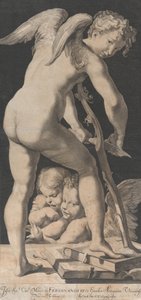 कामदेव ने अपने धनुष को तेज किया, 1645-72।