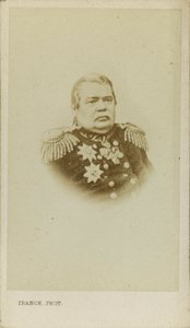 काउंट निकोले मुरावियोव-अमर्सकी का पोर्ट्रेट 1809-1881, सीए 1865।