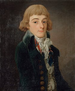 लुइस एंटोनी डी सेंट-जस्ट 1767-1794, 1791 का पोर्ट्रेट।