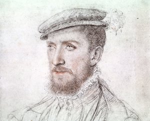 Gaspard de Coligny (1519-1572) (ड्राइंग) द्वारा फ्रांकोइस क्लाउड