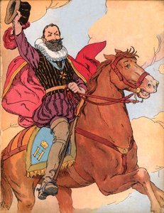 राजा हेनरी चतुर्थ (1553-1610) (फ्रांस के राजा हेनरी चतुर्थ) फ्रेंकोइस एडौर्ड ज़ीर (1856-1924) द्वारा हमारे-गौरवों-राष्ट्रों में चित्रण"" 1920 द्वारा फ्रेंकोइस एडोर्ड ज़िएर