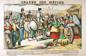 नेपोलियन एल्बा द्वीप से पेरिस लौटते हैं, 1815, सी 1835