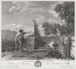 पोमोना के बच्चे, 1778। द्वारा फ्रेंकोइस गोदेफ्रॉय