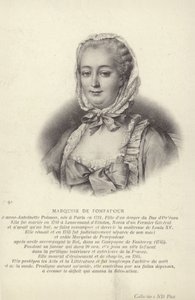 Marquise de Pompadour द्वारा फ्रेंकोइस ह्यूबर्ट ड्रोइस