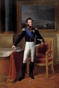 एंगुलेमे के लुई एंटोनी डी'आर्टोइस ड्यूक (1775-1844) के पैर में पोर्ट्रेट, फ्रेंकोइस जोसेफ किंसन (किन्सोएन) (1771-1839) 1825 सन द्वारा स्पेन की सेना के जनरल पेंटिंग। 2,75x1,8 वर्ग मीटर