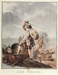 एक कठोर, c.1786 (एक्वाटिंट) से मुकाबले में फिगारो