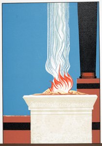 एशेकिलस द्वारा ज्वलंत प्रोमेथियस से चित्र 1941 (स्टेंसिल प्रिंट) द्वारा फ्रेंकोइस लुइस स्मिथ