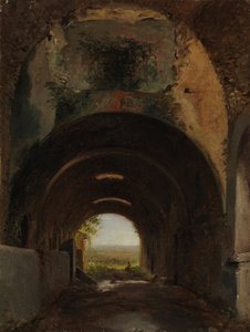 Maecenas, Tivoli, सीए के विला के अस्तबल में देखें। 1805-1810। द्वारा फ्रेंकोइस मारियस ग्रानेट