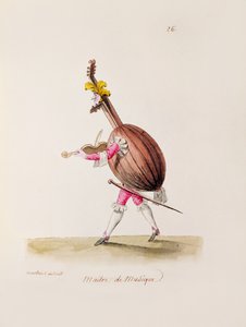 द म्यूज़िक मास्टर, c.1780 द्वारा फ्रेंकोइस निकोलस मार्टिनेट