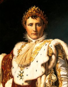 नेपोलियन बोनापार्ट, सम्राट के वेश में, फ्रेंकोइस बैरन जेरार्ड (1770-1837) सीए 1805 द्वारा द्वारा बैरन फ्रांस्वा पास्कल साइमन जेरार्ड