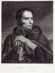 मेजर जनरल आर्थर ओ'कॉनर (1763-1852) का पोर्ट्रेट। फ्रेंकोइस जेरार्ड द्वारा उत्कीर्णन (1770-1837) द्वारा बैरन फ्रांस्वा पास्कल साइमन जेरार्ड