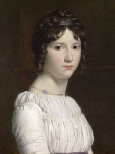 अलेक्जेंडरीन Émilie Brongniart, 1795 का चित्र