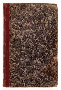 जीनियस डु क्रिश्चियनिज़्म, 1802 (चमड़ा और मारबल पेपर) द्वारा फ्रेंकोइस रेने वेकोमटे डे चेटेउब्रिएंड