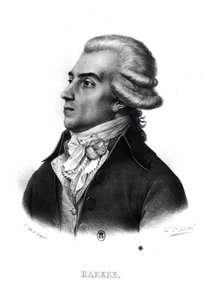 बर्ट्रेंड बैरे डी वियुज़ैक (1755-1841) (उत्कीर्णन) (बीडब्ल्यू फोटो)