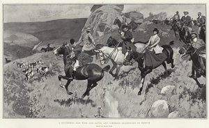 एक्समूर (लिथो) पर डेवोन और समरसेट स्टैगाउंड्स के साथ एक सफल दिन द्वारा फ्रैंक क्रेग